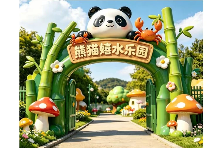 Panda Splash Water Playground Project Panda Splash Water Playground Project