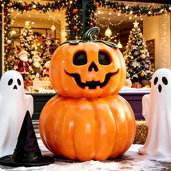 Christmas Pumpkin Sculpture1 Christmas Pumpkin Sculpture1